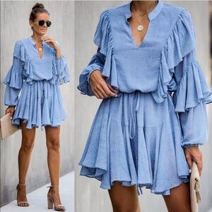Beautiful ruffle dress
